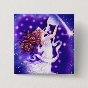 Stars Fairy Button
