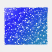 stars Fleece Blanket Deken (Voorkant (Horizontaal))