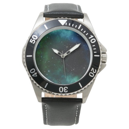 Stars Galaxy Gradient Horloge (Voorkant)