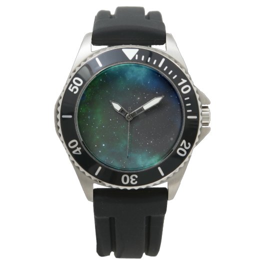 Stars Galaxy Gradient Horloge (Voorkant)