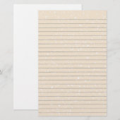 Stars Gelinde Stationery Briefpapier (Voorkant / Achterkant)