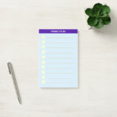 Stars gepersonaliseerde dingen om te doen post-it® notes (Kantoor)
