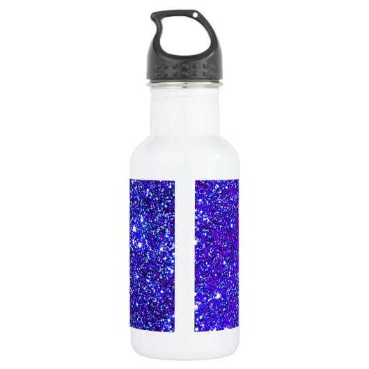 Stars Glitter Sparkle Universe Infinite Sparkly Waterfles (Achterkant)