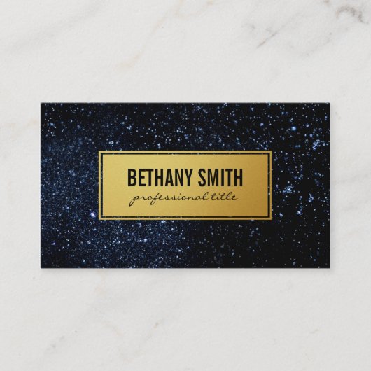 Stars Gold Lijst Visitekaartje (Voorkant)