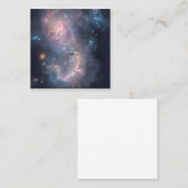 Stars grafisch vierkante visitekaartje (Voorkant / Achterkant)