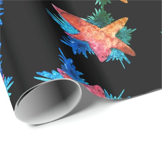 Stars Holiday Mood Cadeaupapier (Rol Hoek)