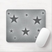Stars in de Night Sky Mousepad, Dark Grey Muismat (Met muis)