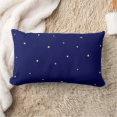 Stars in Midnight Blue Sky fantastisch Kussen (Deken)