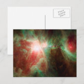 Stars in Orion Nebula Space Briefkaart (Voorkant / Achterkant)