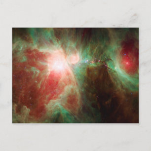 Stars in Orion Nebula Space Briefkaart