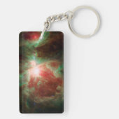 Stars in Orion Nebula Space Sleutelhanger (achterkant)