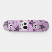 Stars in schedeldek persoonlijk skateboard (Horizontaal)