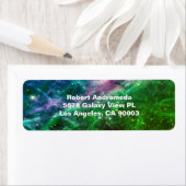 Stars in Tarantula Nebula Blue naar groen adres Etiket (Insitu)