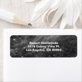 Stars in Tarantula Nebula Grayed Shades Address Etiket (Insitu)