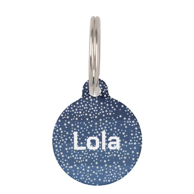 Stars in the Sky Huisdierpenning (Voorkant)