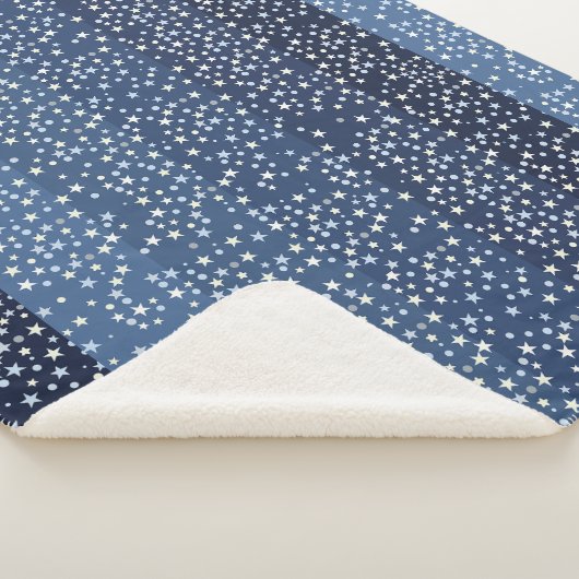 Stars in the Sky Sherpa Deken (3/4)