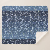 Stars in the Sky Sherpa Deken (Voorkant (horizontaal))