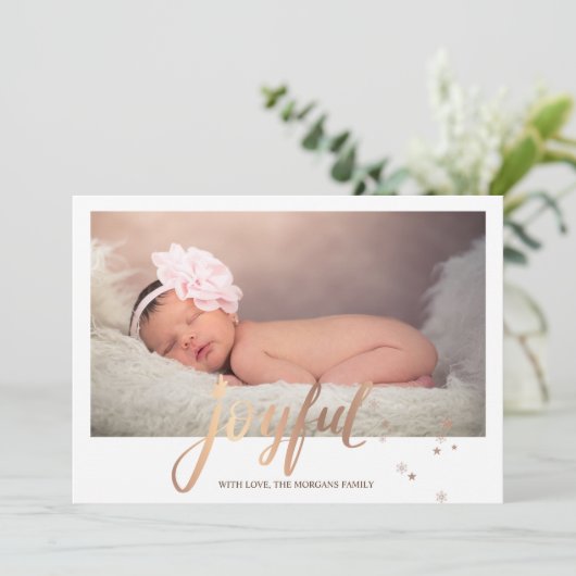 Stars Joyful Baby Foto (Staand voorkant)