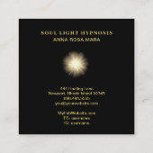 *~* Stars kosmische genezing van de universe Energ Vierkante Visitekaartje (Achterkant)