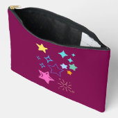 Stars Large Accessory Pouch Etui (Open)