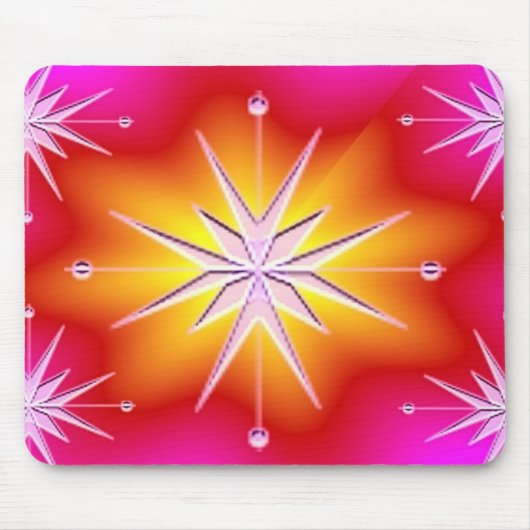 Stars Light Mousepad Muismat (Voorkant)