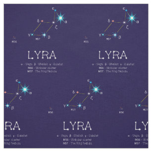 Stars Lyra Stof