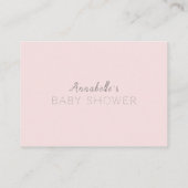 Stars, maan en wolken Roze alstublieft, neem een K Informatiekaartje (Achterkant)