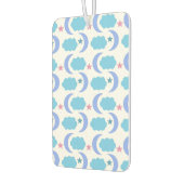 Stars Moon Clouds Pattern Blue Pink Purple Luchtverfrisser (Links)