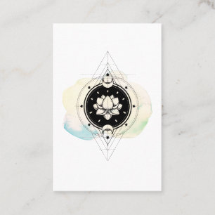 *~* Stars Moon Lotus Sacred Symbool to Nirvana Visitekaartje