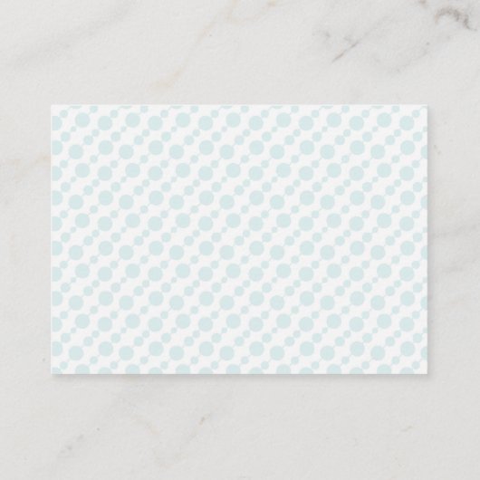 Stars Moon Mint Baby shower Book Request Card Informatiekaartje (Achterkant)