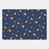 Stars & Moons Cadeaupapier - Design Set 2 (Voorkant 3)
