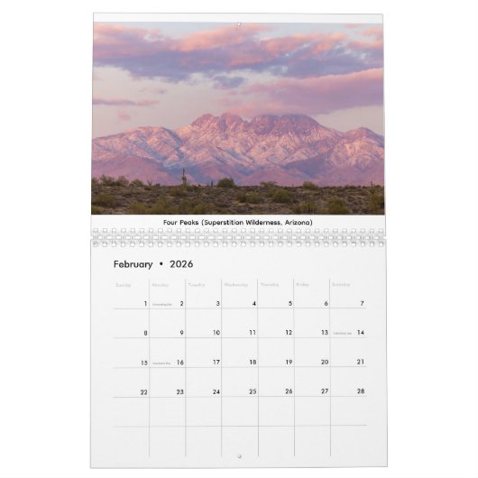 Stars, Mountains & Horizons: A 2026 Photo Calendar Kalender (Feb 2026)