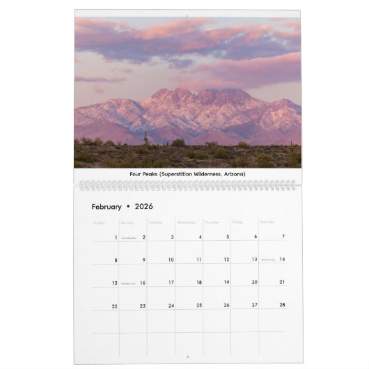 Stars, Mountains & Horizons: A 2026 Photo Calendar Kalender (Feb 2026)