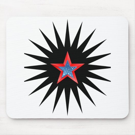 Stars mousepad. muismat (Voorkant)