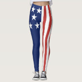"Stars n' Stipes" Leggings (Voorkant)