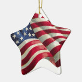 Stars N Strepen Keramisch Ornament (Links)