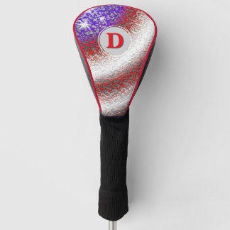 Stars-n-Stripes monogram Golfheadcover
