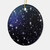 Stars night sky keramisch ornament (Links)