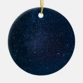 Stars night sky keramisch ornament (Voorkant)