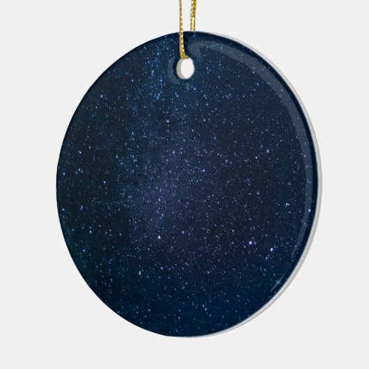 Stars night sky keramisch ornament (Links)