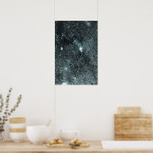 Stars Night Sky Poster (Keuken)