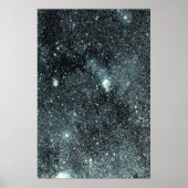 Stars Night Sky Poster (Voorkant)