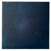 Stars night sky tegeltje (Voorkant)