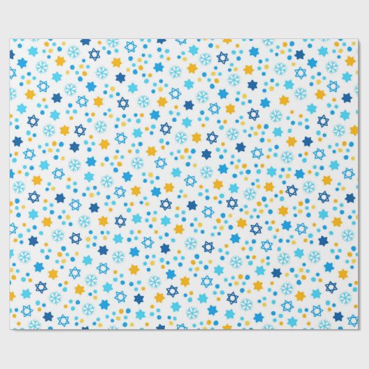Stars Of David Cadeaupapier (Vlak)