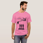 Stars of Sacrifice roze T-shirt (Voorkant volledig)