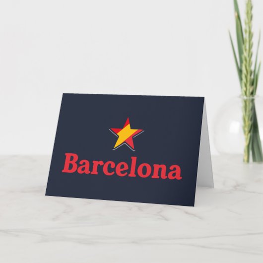 Stars of Spain – Barcelona Kaart (Voorkant)