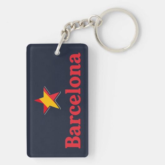 Stars of Spain – Barcelona Sleutelhanger (achterkant)