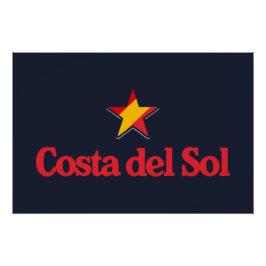 Stars of Spain – Costa del Sol Perfect Poster