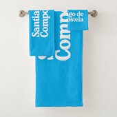 Stars of Spain – Santiago de Compostela Bad Handdoek (Insitu)