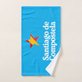 Stars of Spain – Santiago de Compostela Bad Handdoek (Handdoek)